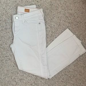 ANTHRO WHITE ANKLE JEANS